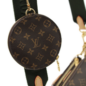 Louis Vuitton borsa MultiPochette tracolla verde Zorzoli Borse