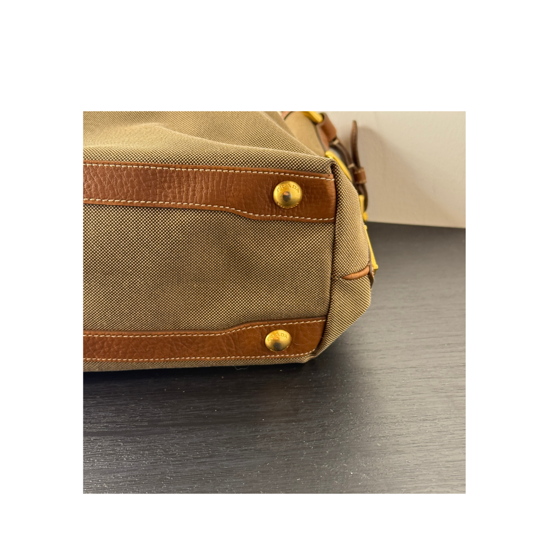 Prada Jacquard Hobo Tote Zorzoli Borse