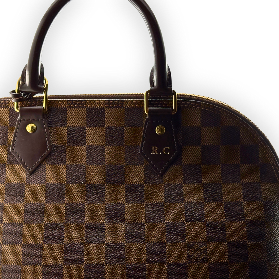 Louis Vuitton borsa Alma PM Damier Ebane - Zorzoli Borse