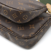 Louis Vuitton borsa MultiPochette tracolla verde Zorzoli Borse