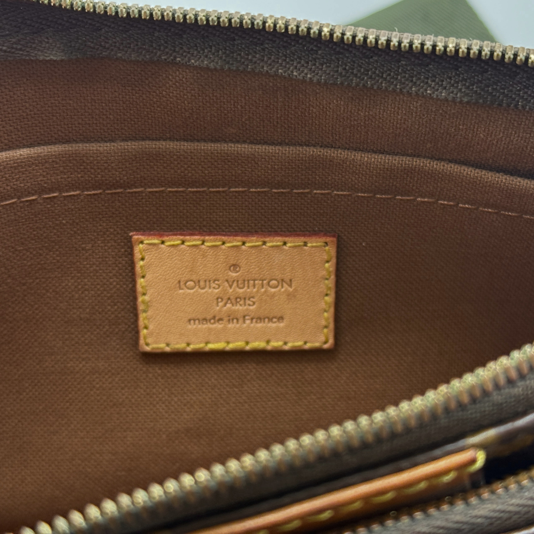 Louis Vuitton borsa MultiPochette tracolla verde Zorzoli Borse