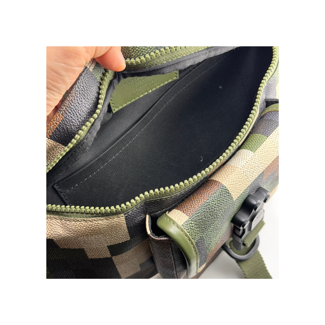 Louis Vuitton Motion Bumbag "Damoflage Green" Zorzoli Borse