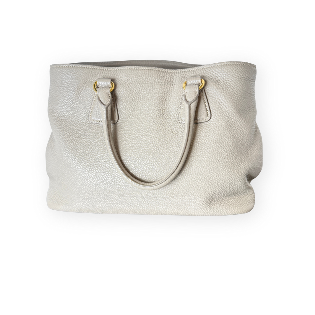 Prada borsa Shopping Tote Vitello Daino