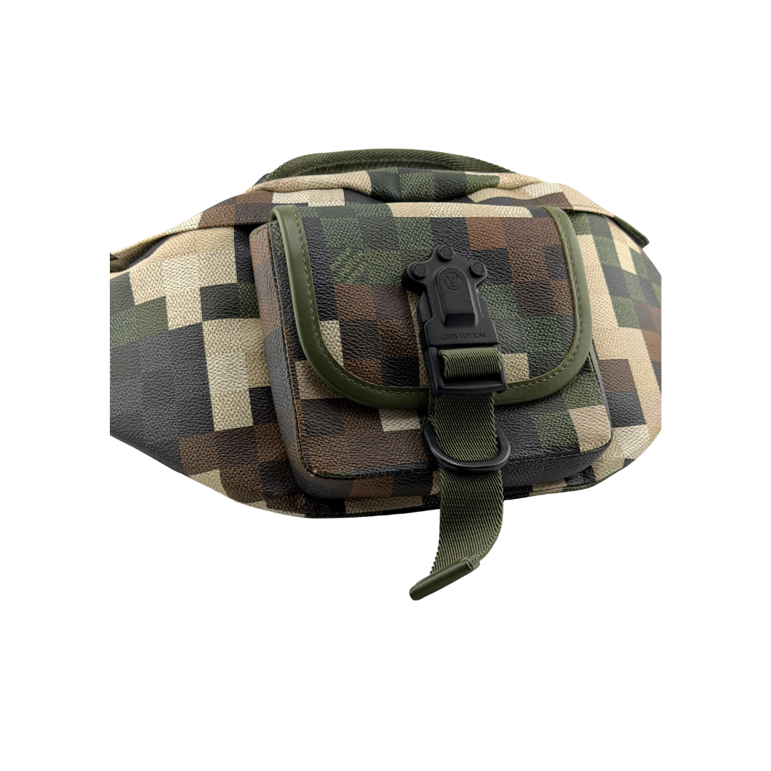 Louis Vuitton Motion Bumbag "Damoflage Green" Zorzoli Borse