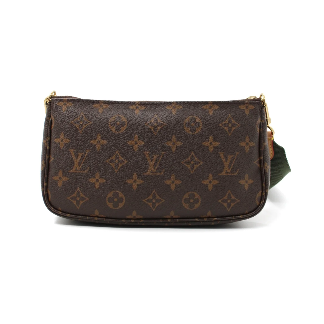 Louis Vuitton borsa MultiPochette tracolla verde Zorzoli Borse