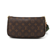 Louis Vuitton borsa MultiPochette tracolla verde Zorzoli Borse