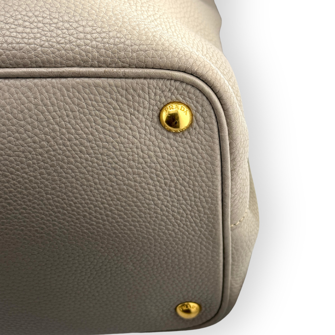 Prada borsa Shopping Tote Vitello Daino