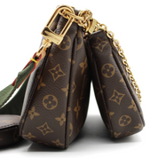 Louis Vuitton borsa MultiPochette tracolla verde Zorzoli Borse
